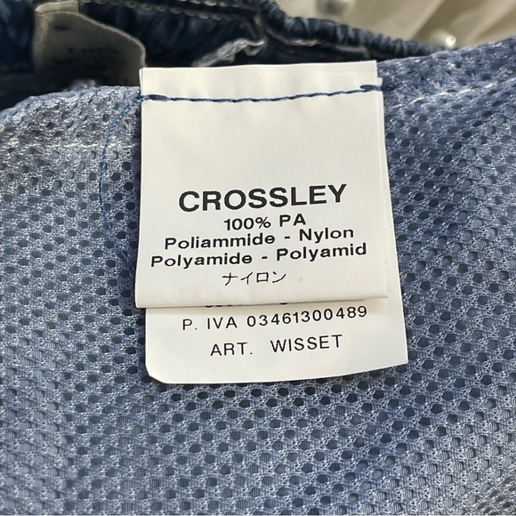 Crossley Blue Swim Trunks Size Large - Picture 9 of 10